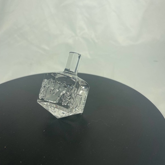 VTG Alef Judaica crystal Hanukkah Dreidel - Picture 2 of 12